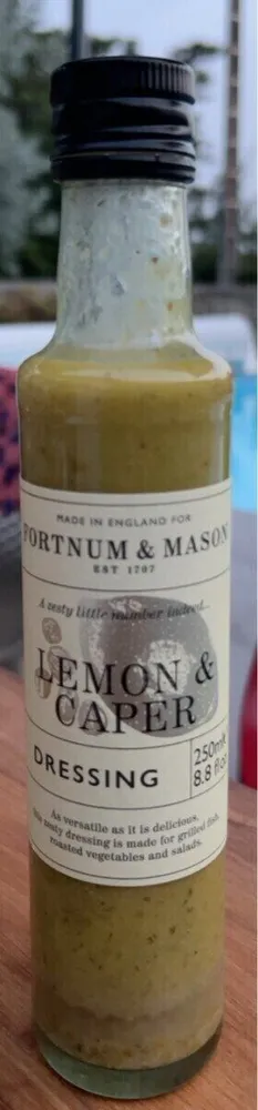 Lemon and caper