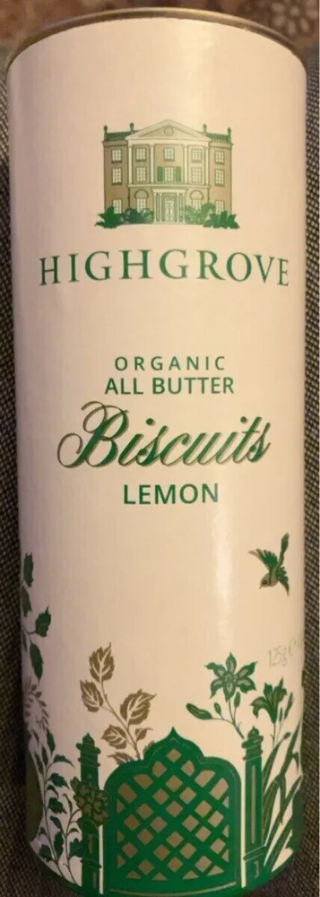 Biscuits lemon