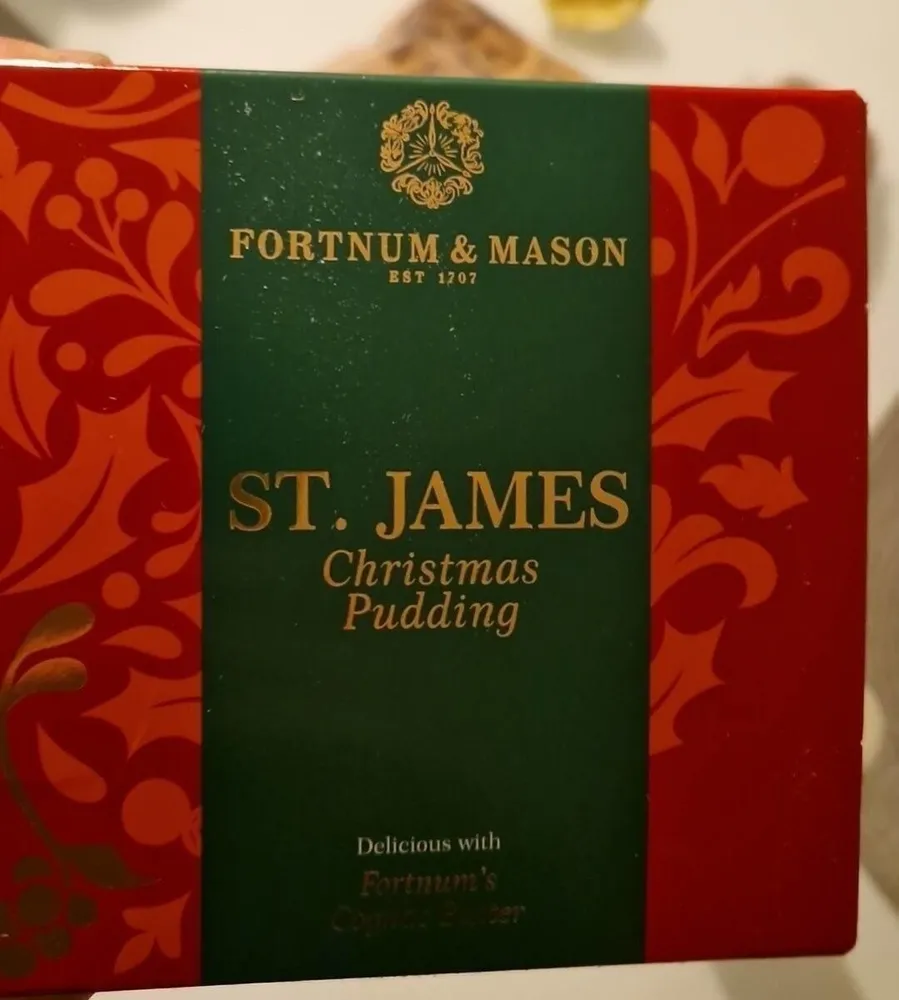 St.James christmas pudding