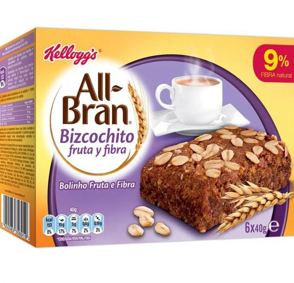 All bran panfrutta