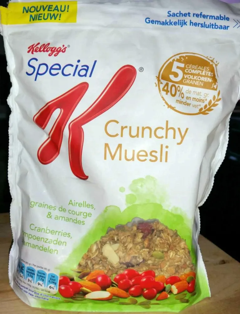Spécial K - Crunchy Muesli : Airelles, graines de courge & amandes
