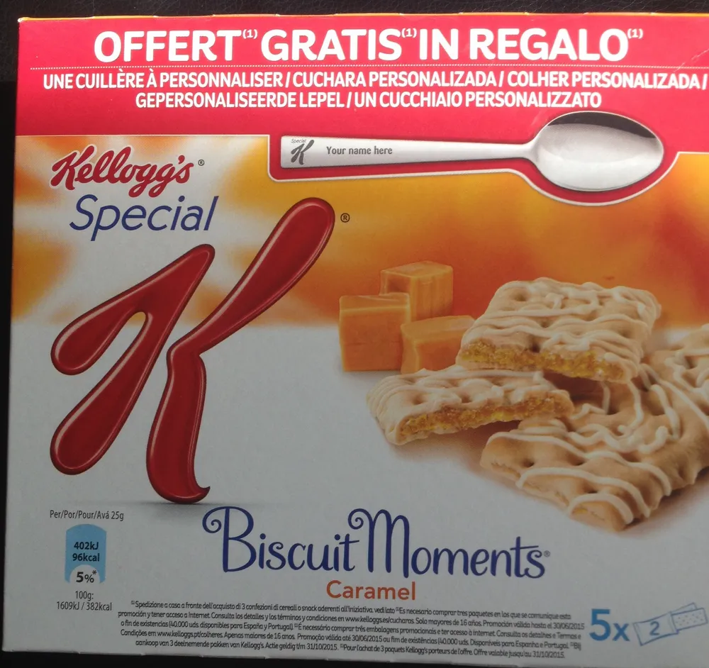 Biscuit moments Caramel