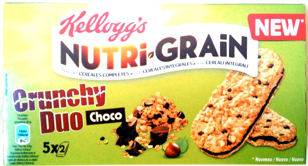 Nutri-Grain crunchy duo choco