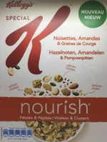 Spécial K Nourish Noisettes, Amandes & Graines de Courge