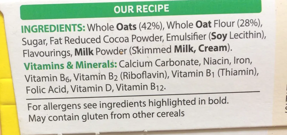 Kellogg's Coco Pops Porridge