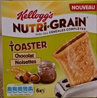 Nutri-grain à toaster Chocolat-Noisette