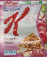 Crunchy Muesli raisins & pommes rouges