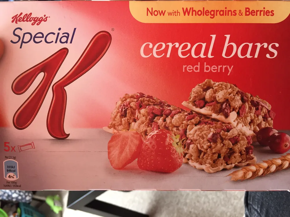 Special K cereal bar