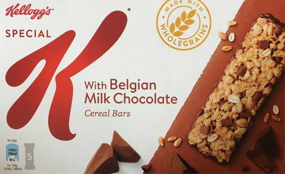 Kellogg's Special K Belgian Chocolate Bars