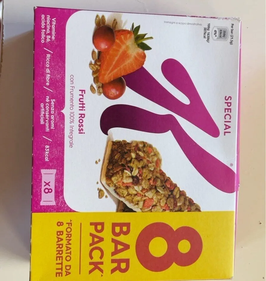 Barrette special K frutti rossi