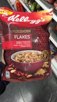 Urlegenden Flakes seigle, airelles, amandes et graines de lin