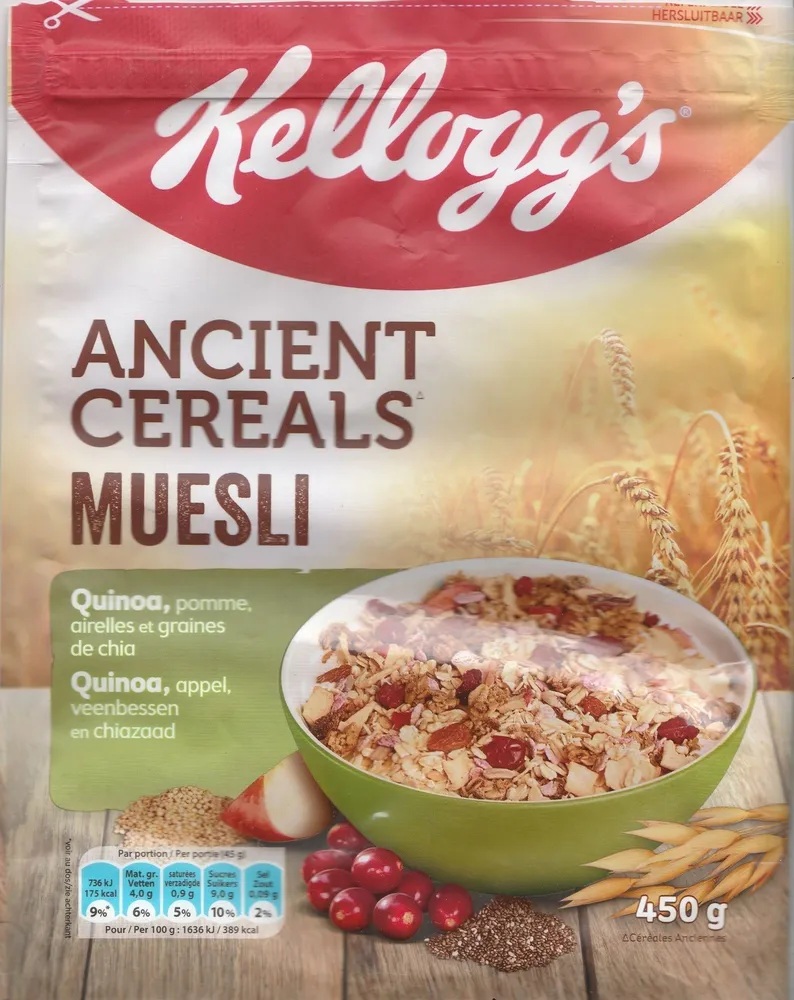 ANCIENT CEREALS MUESLI