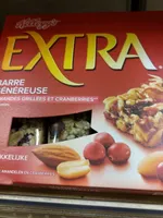 Barres Céréales Extra Kellogg's Fruits Rouges Amandes - 4x32g