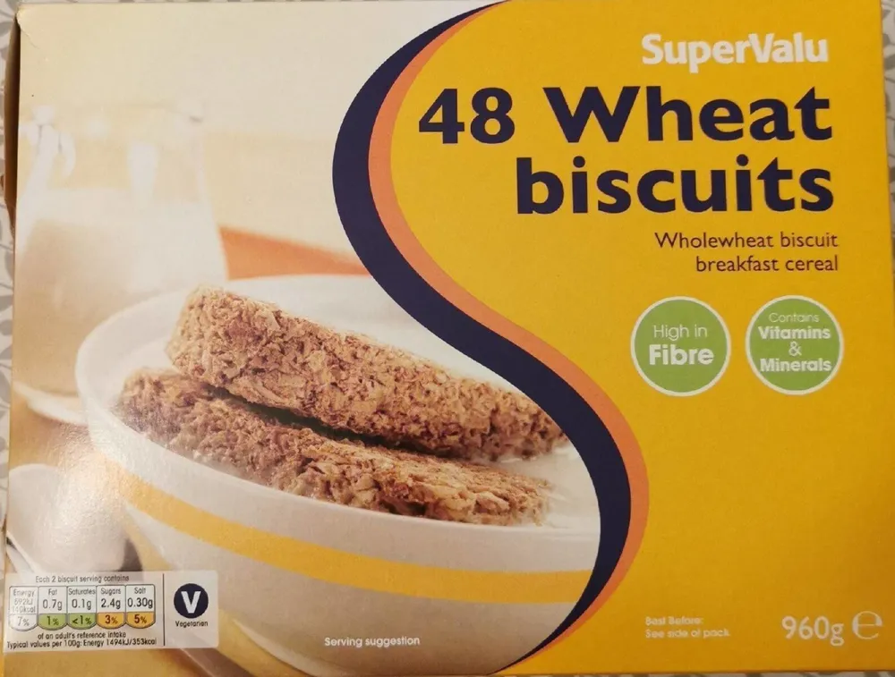 48 wheat biscuits