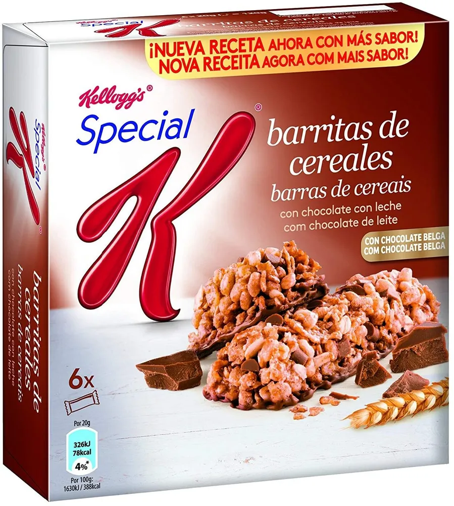 Special K barritas chocolate con leche