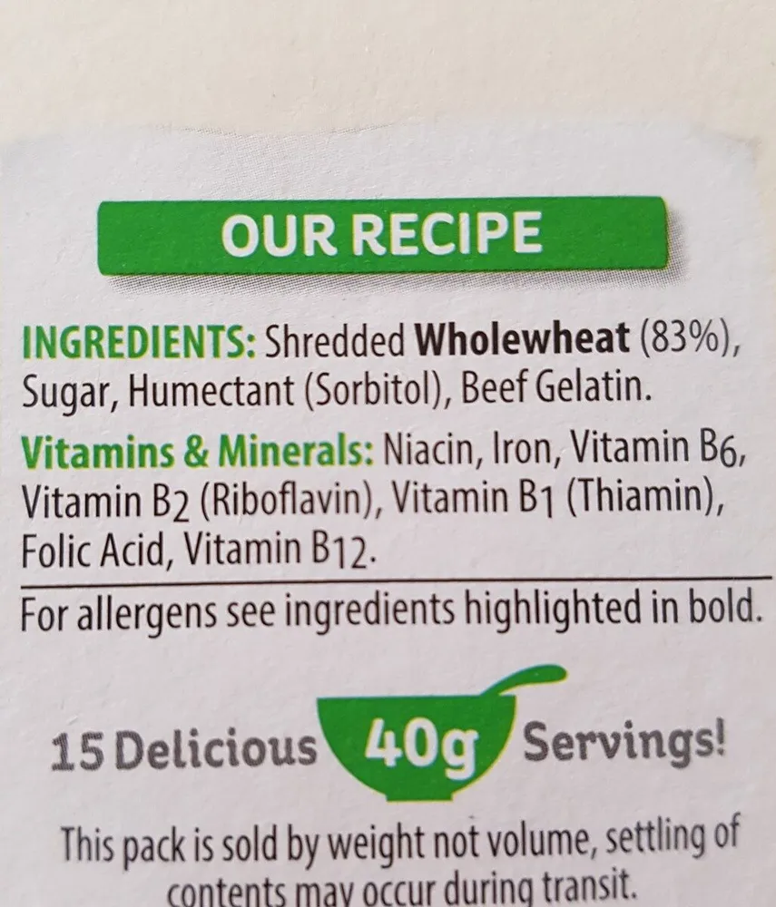 Kellogg's Wheats, Frosted