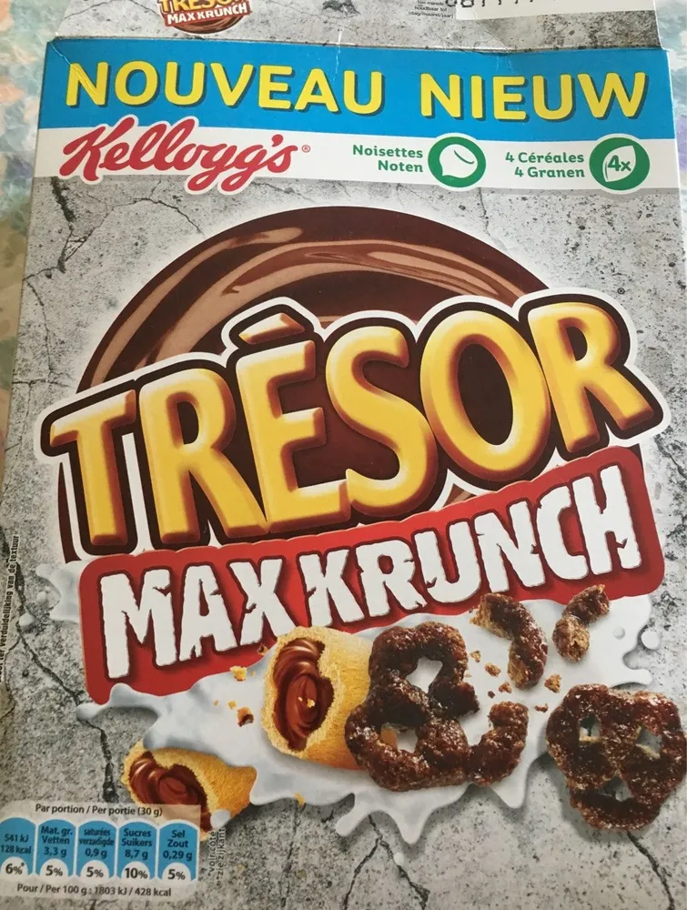 Céréales Trésor Max Crunch