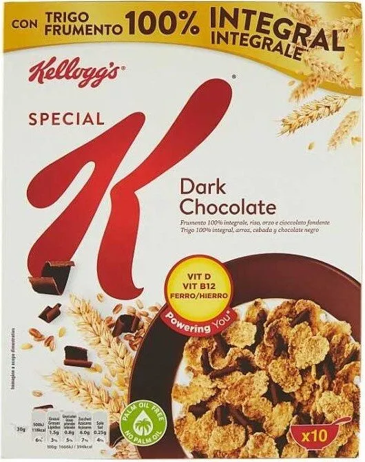 Special K dark chocolate
