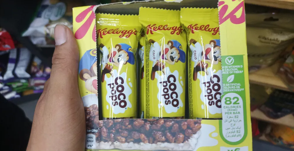 Barre de cereales coco pops