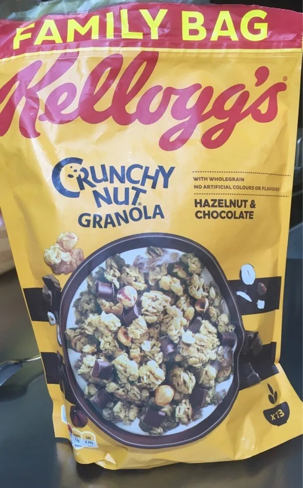 Kellogg's Crunchy Nut Granola,chocolate & Hazelnuts 600G