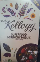 W.K Kellogg Superfood Crunchy Müsli Cacao & Nuts