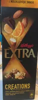 Kellogg's Extra Creations - Orange, gingembre enrobé de chocolat et amandes