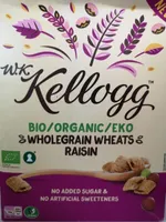 Wholegrain wheats raisin