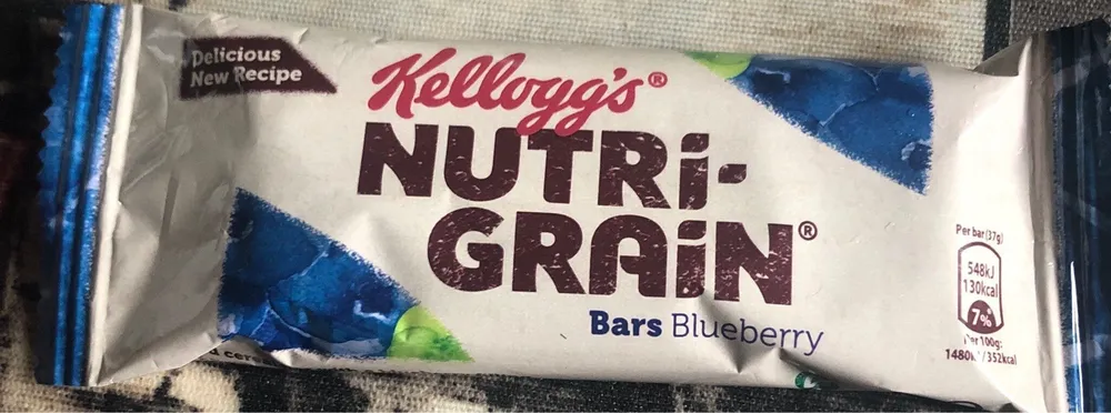 Nutri-grain bars blueberry