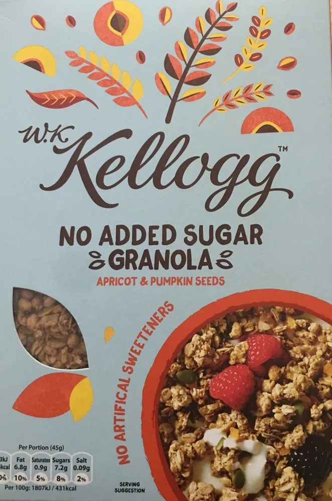 Granola apricot & pumpkin seeds