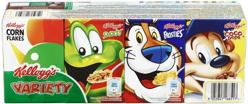 Cerealien einzeln verpackt