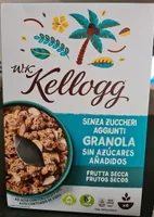 Granola senza zuccheri aggiunti - frutta secca