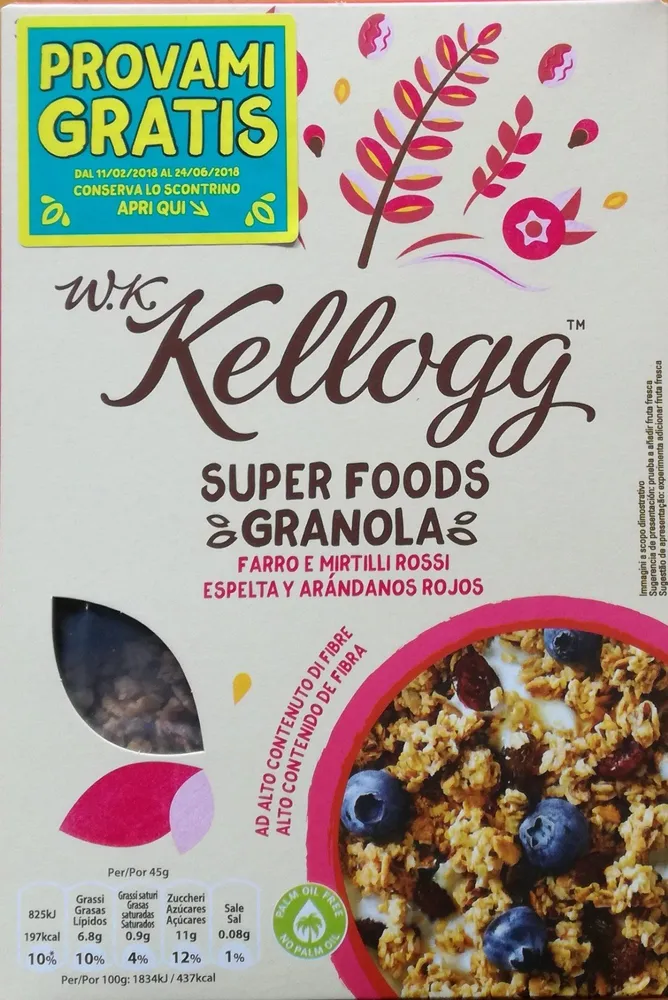 Super foods granola