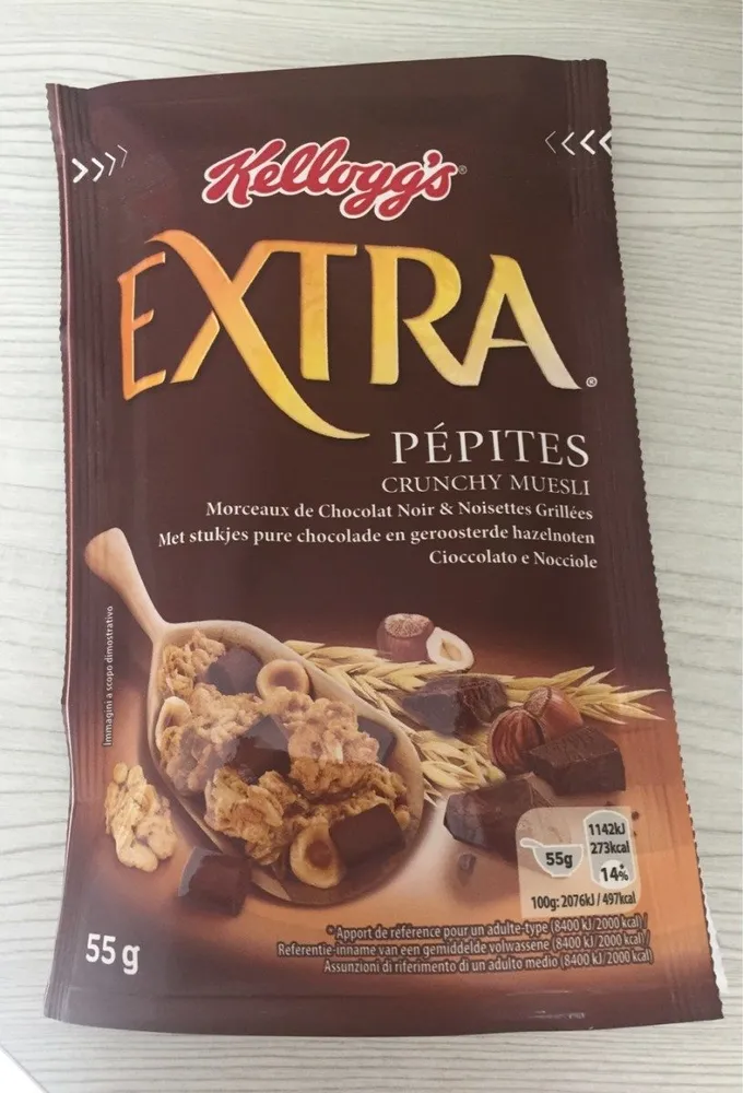 Extra pépites crunchy muesli