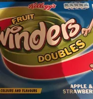 Fruit winders doubles - apple, pear & strawberry imp