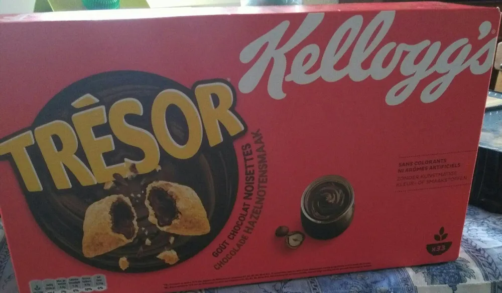 Kelloggs Trésor goût chocolat noisettes