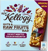 Nuts & Raw Fruits Bar Cacao et noisettes