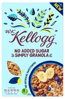 No added sugar simply granola