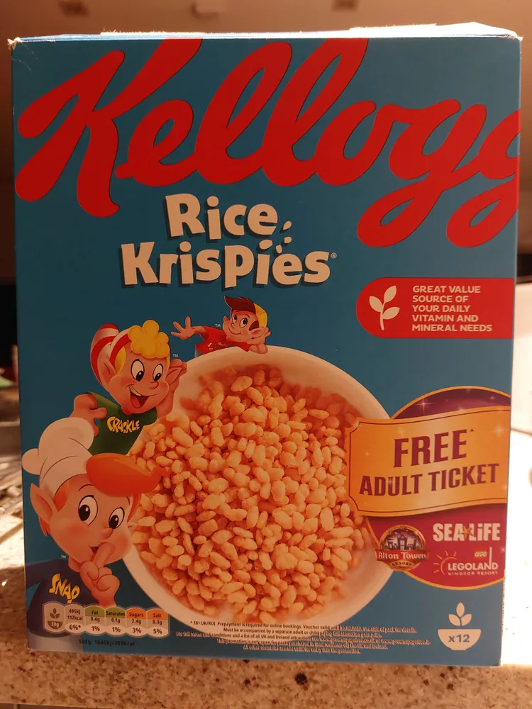 Kelloggs rice krispies
