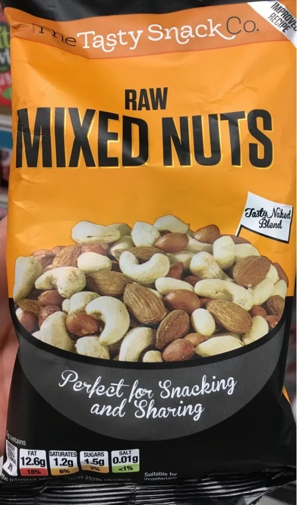 Raw mixed nuts