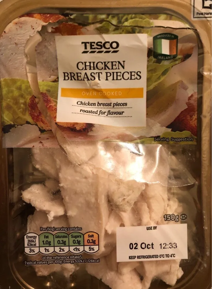 Chicken breast pieces
