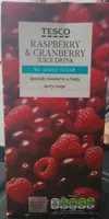 Raspberry & cranberry juice drink