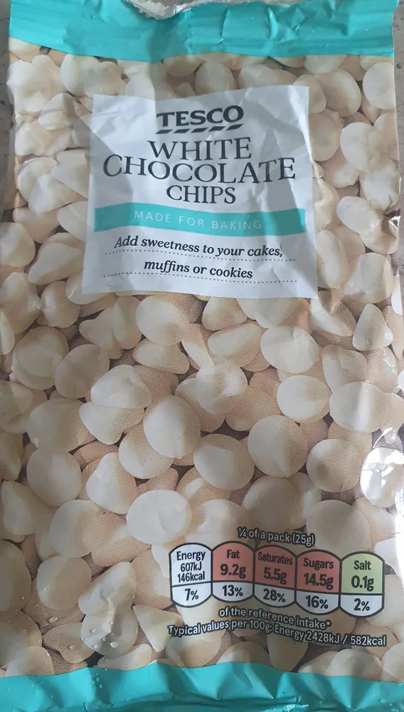 WHITE CHOCOLATE CHIPS