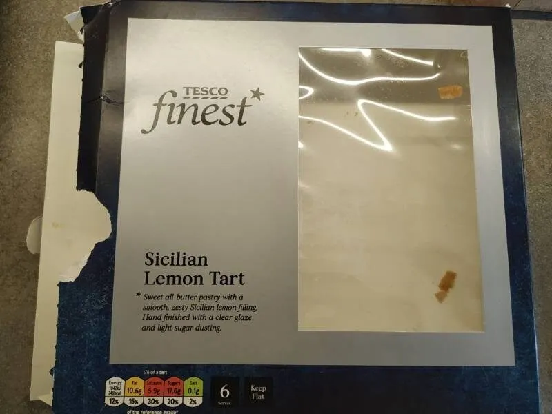 Sicilian lemon tart