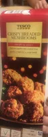 Crispy breaded mushrooms