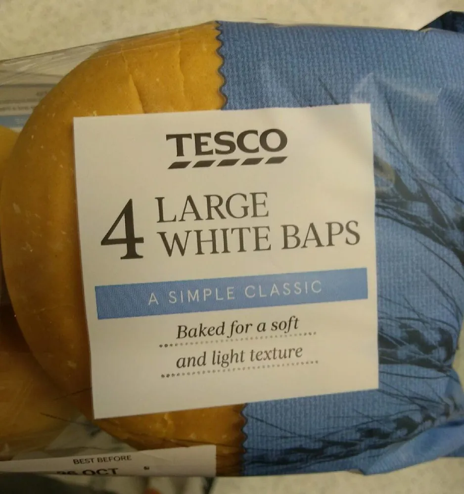 Large white baps