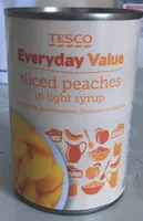 Sliced peaches in light syrup