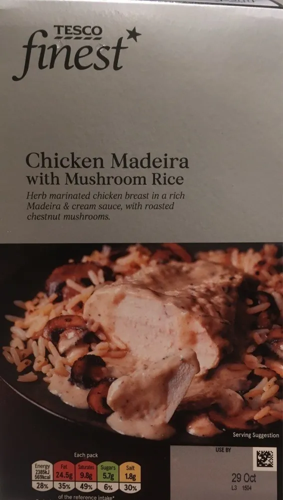 Chicken Madeira