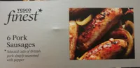 Pork sausages