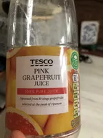 Pink grapefruit juice