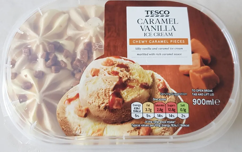 Caramel vanilla ICE CREAM